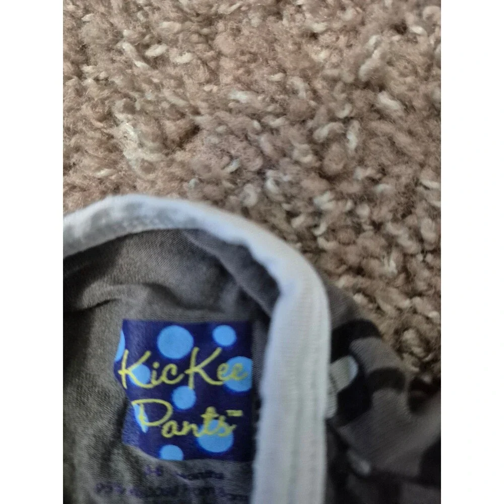 Kickee pants bamboo footies size 0-3 & 3-6 months